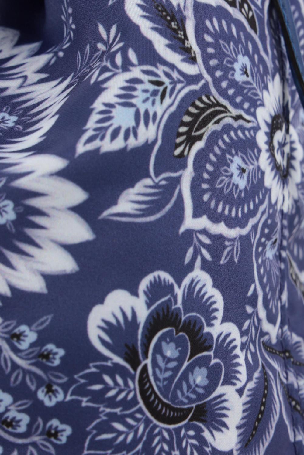 ETRO pouch in raso stampa Paisley Vendita