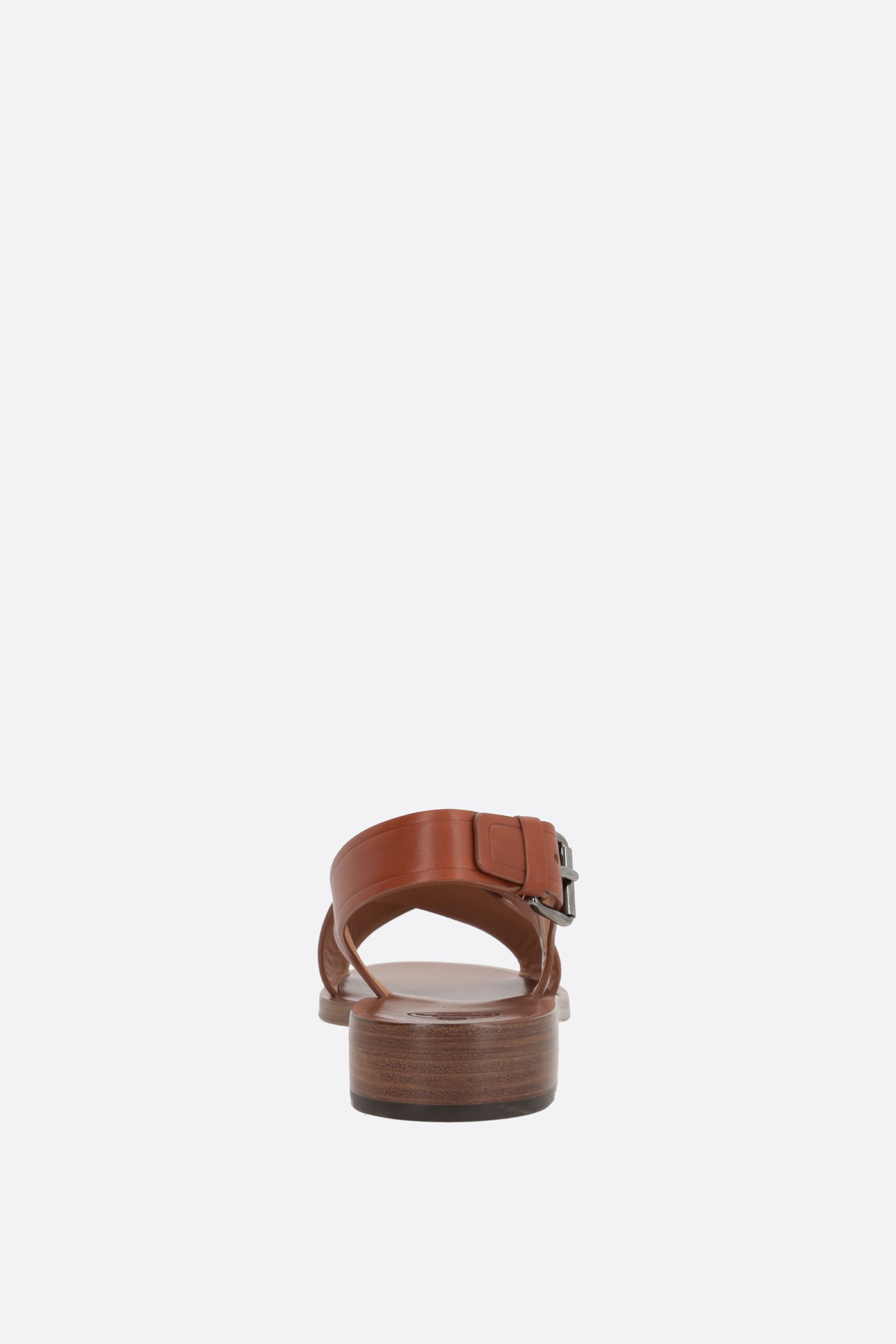 CHURCH'S sandalo flat Rhonda 2 in pelle liscia Pezzi Unici