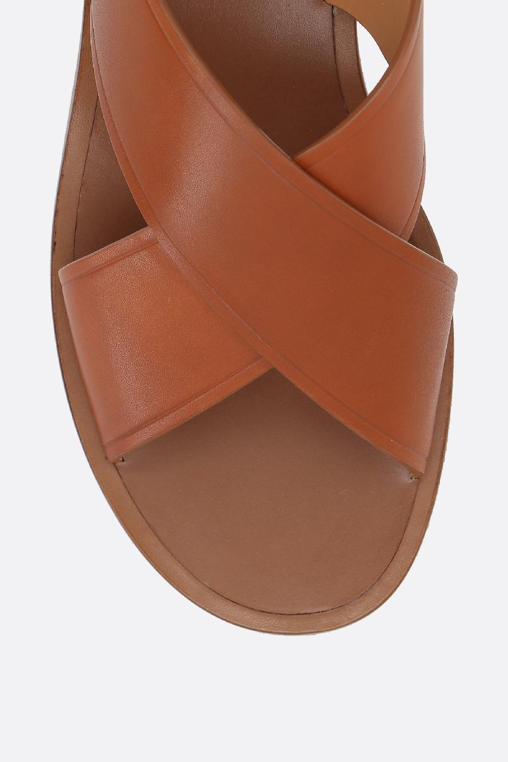 CHURCH'S sandalo flat Rhonda 2 in pelle liscia Pezzi Unici