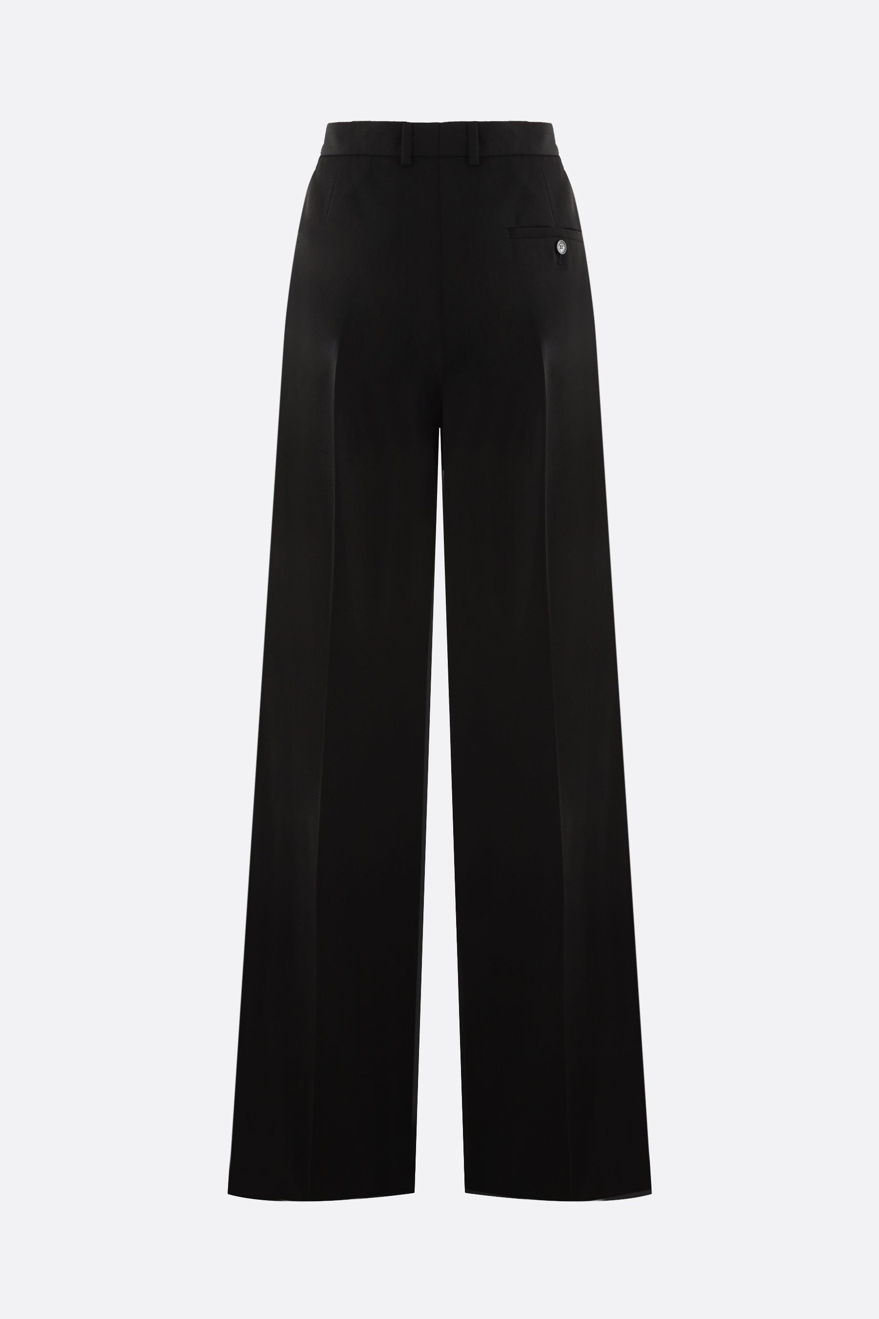 BALENCIAGA pantalone sartioriale a gamba dritta in barathea Affare Del Giorno