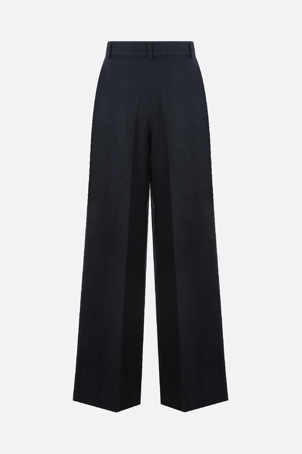 ASPESI pantalone a gamba larga in bull denim Prezzo Ridotto