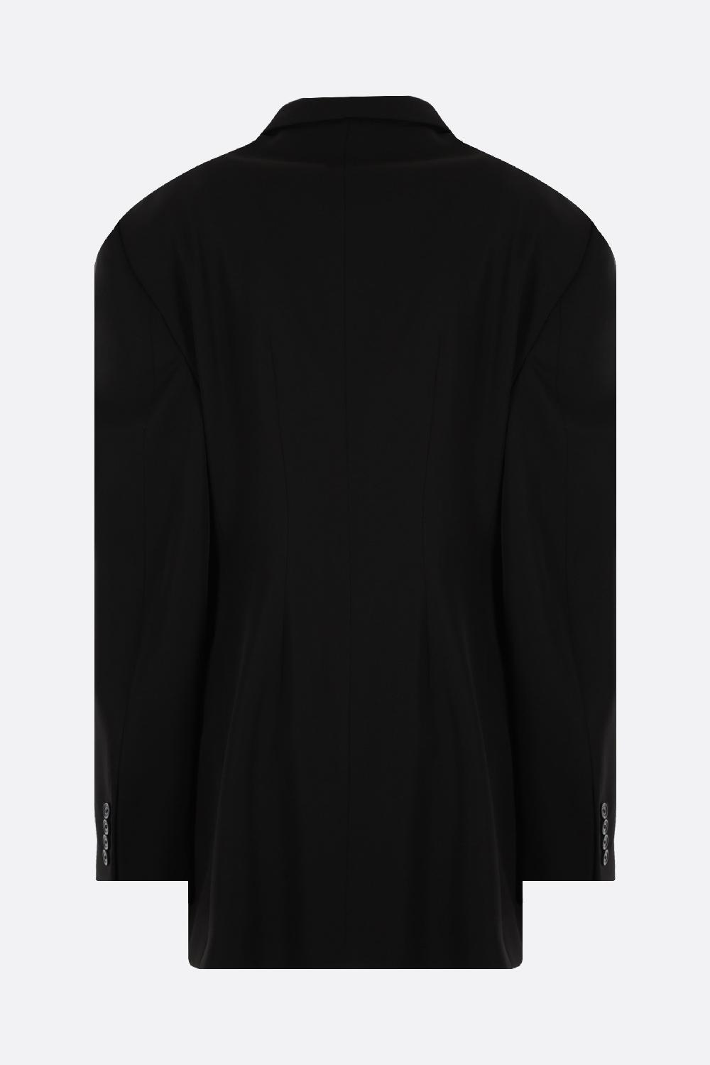 BALENCIAGA giacca doppiopetto Cinched in lana Convenienza