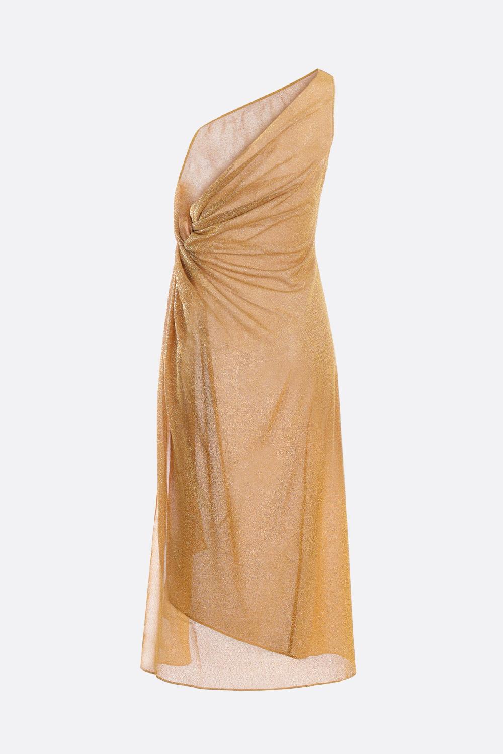 OSEREE abito monospalla in lurex Moda