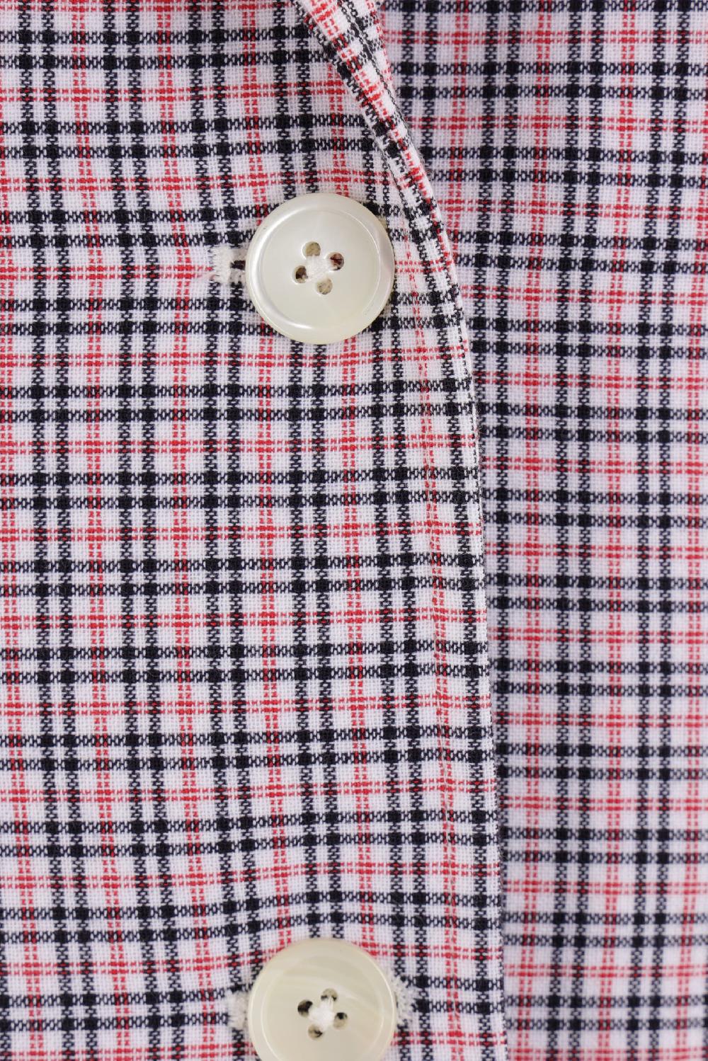 THOM BROWNE giacca monopetto in crepe di cotone Italia