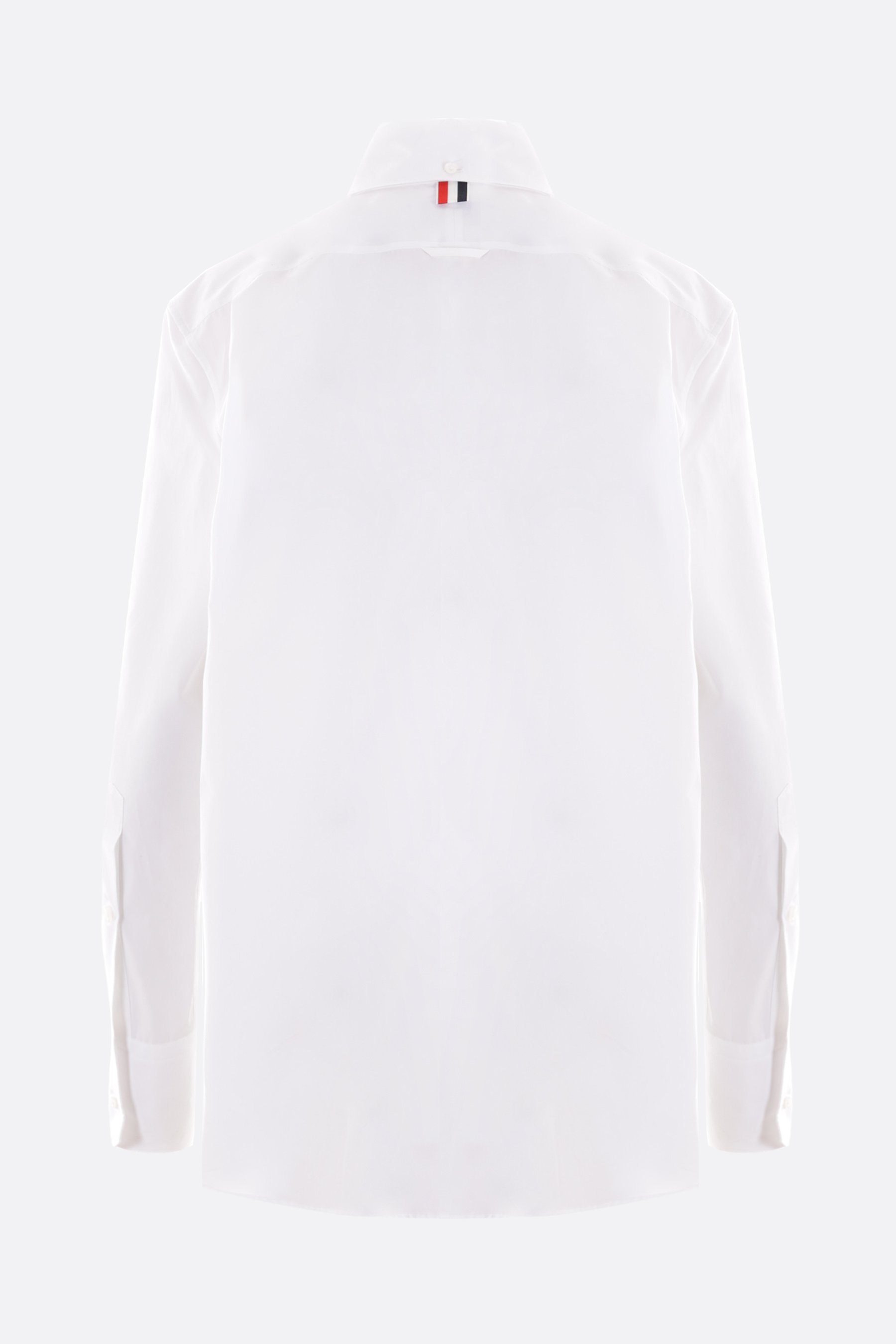 THOM BROWNE camicia oversize in popeline 2025