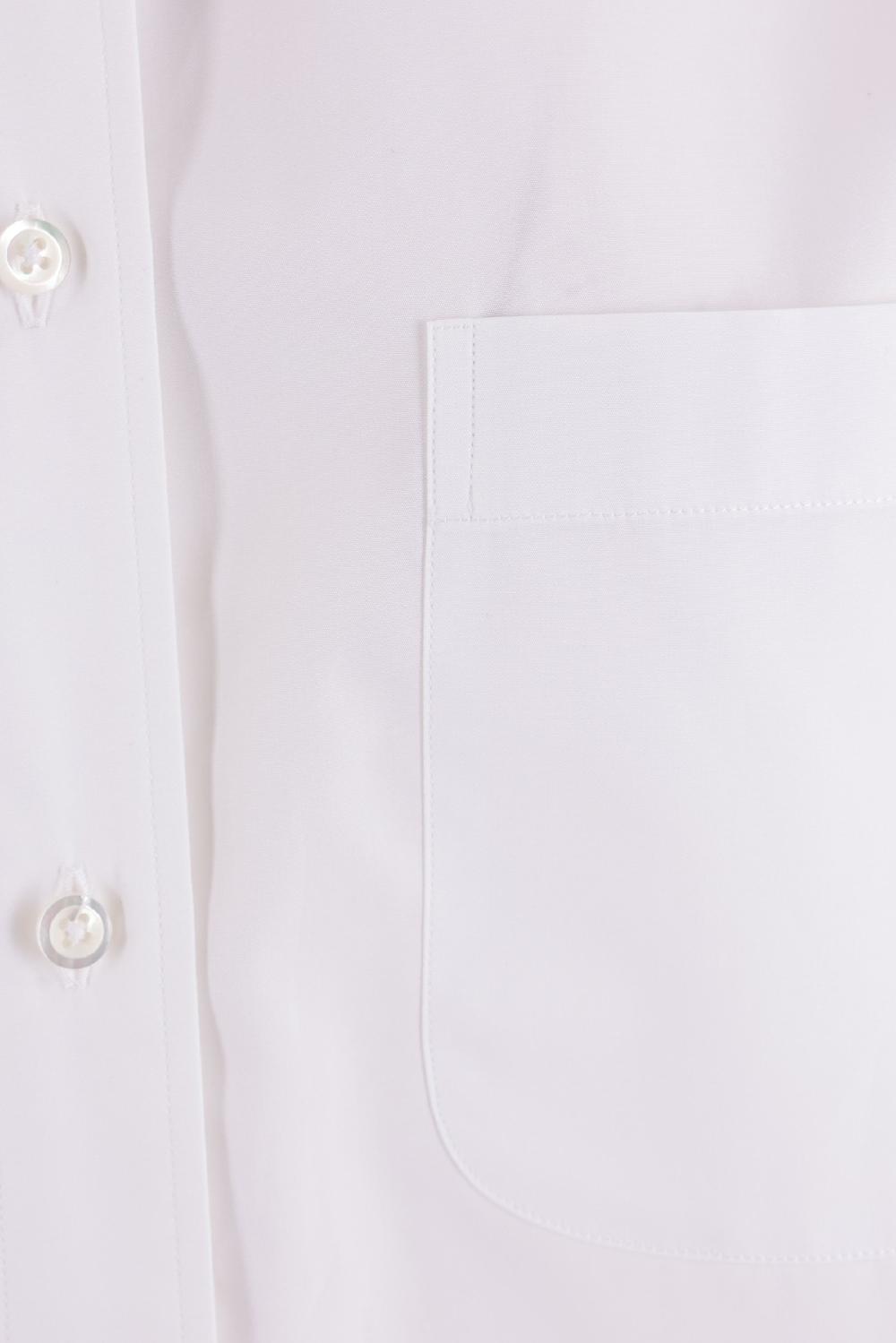 THOM BROWNE camicia oversize in popeline 2025
