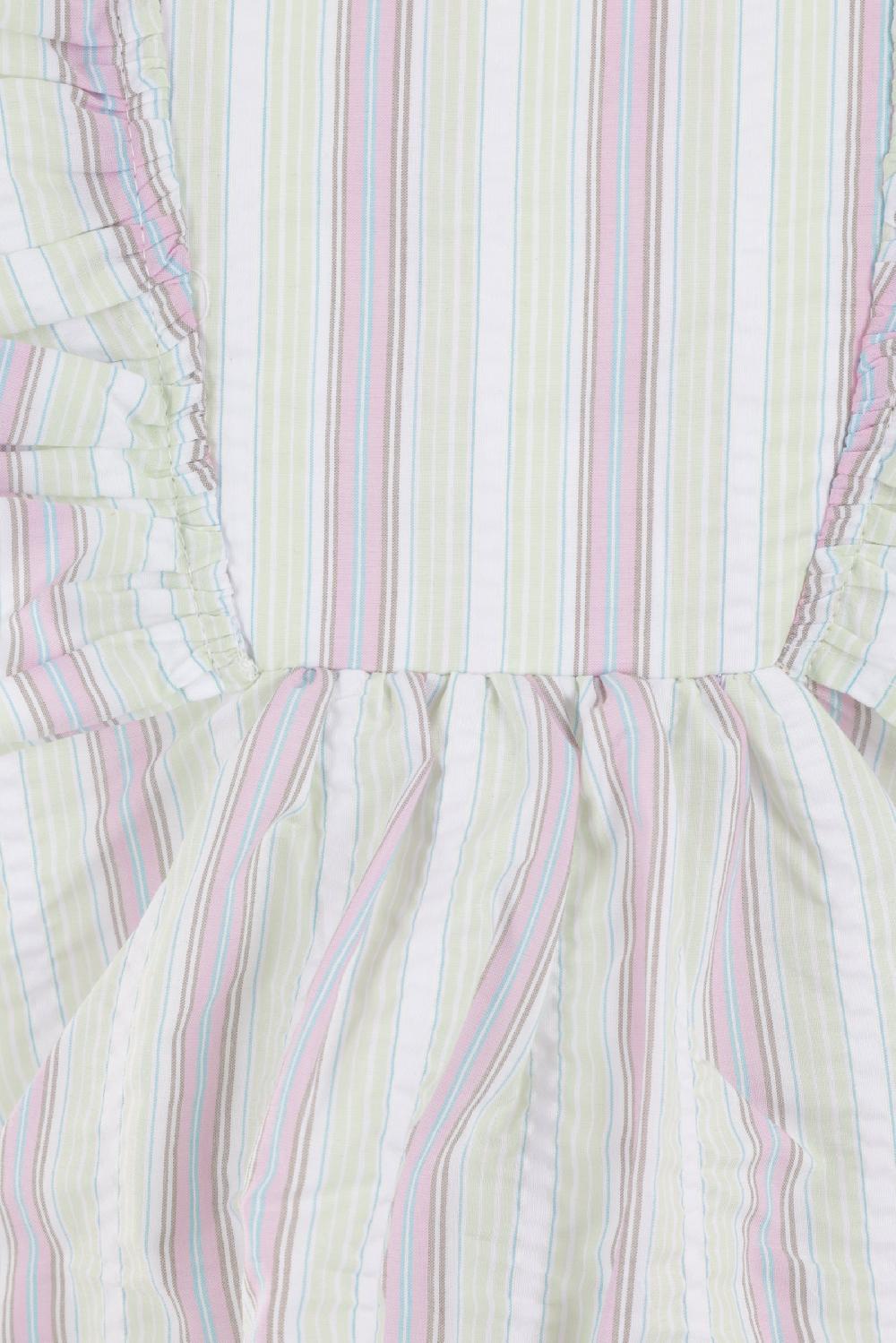GANNI top in cotone seersucker Soddisfazione Garantita