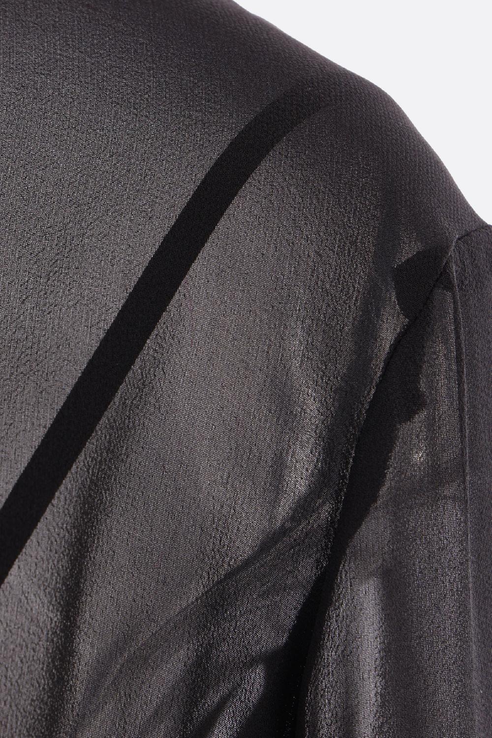 MAX MARA blusa Strano in georgette Acquista Ora