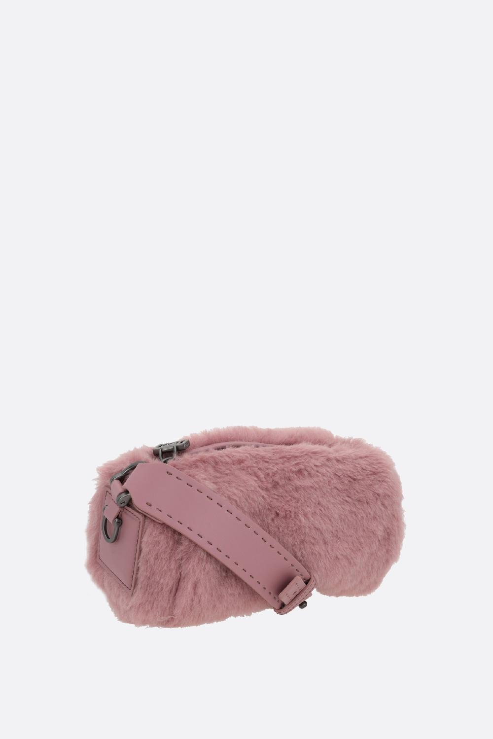 MAX MARA borsa a spalla small in tessuto Teddy Consegna Veloce