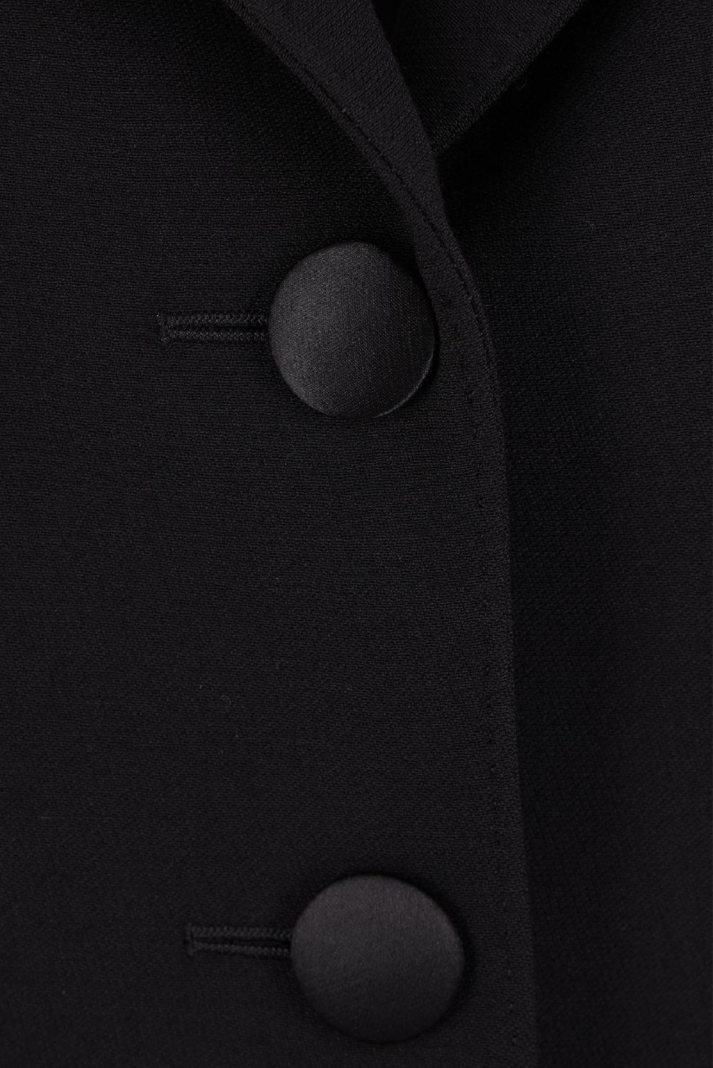 DOLCE & GABBANA giacca lunga monopetto Dolce in cady Sottocosto