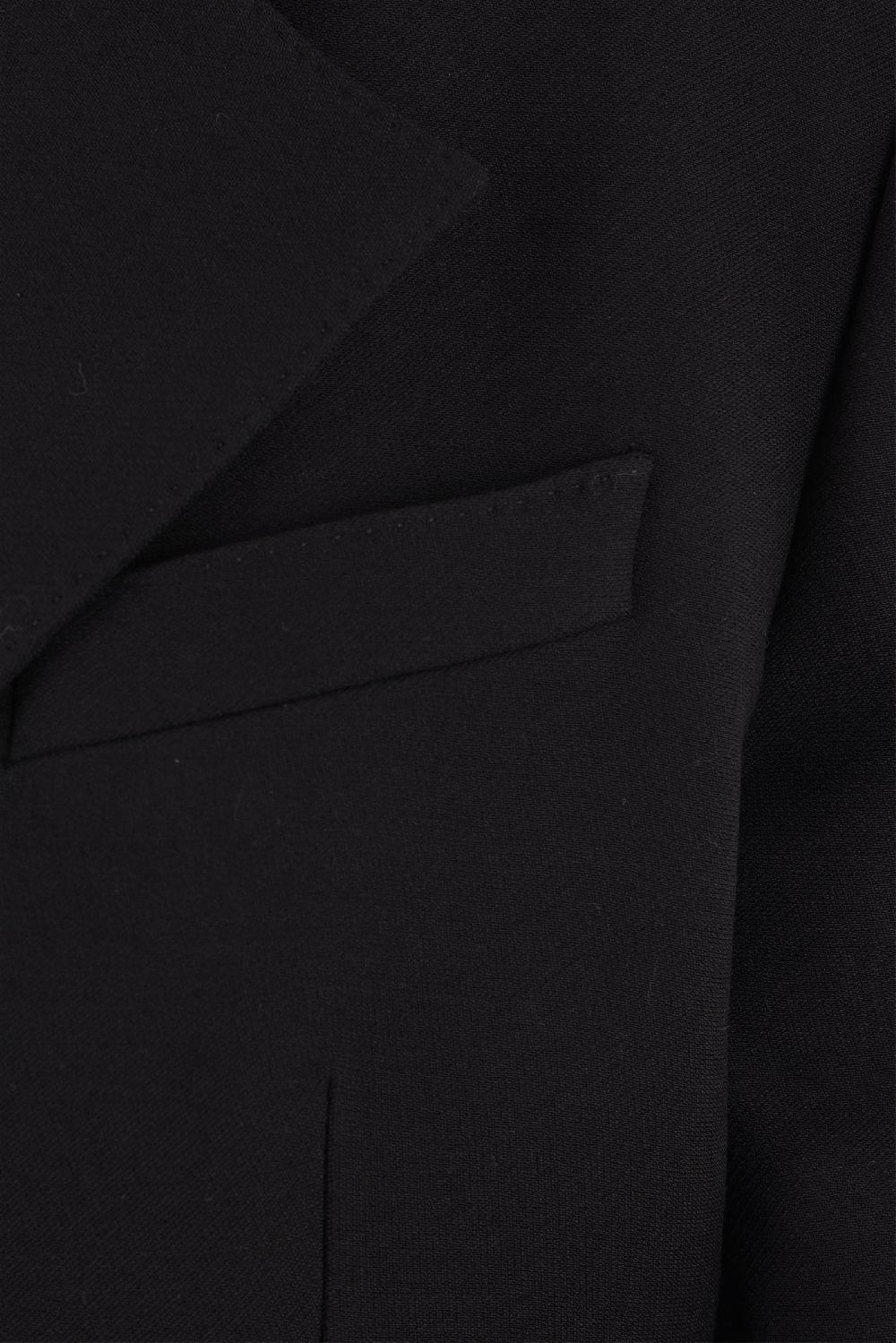 DOLCE & GABBANA giacca lunga monopetto Dolce in cady Sottocosto
