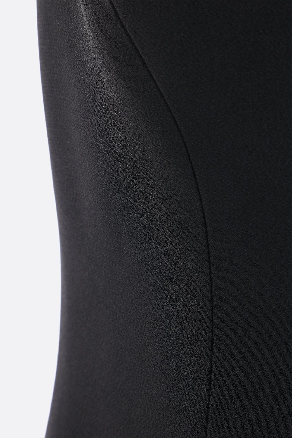 VERSACE abito smanicato in raso envers crepe Convenienza