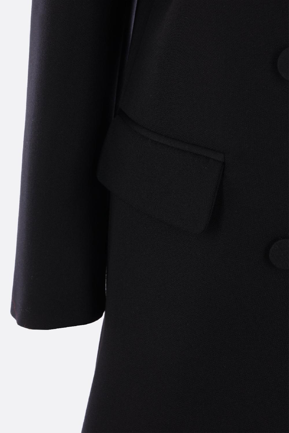 VALENTINO GARAVANI giacca doppiopetto oversize in grisaglia Hotsell