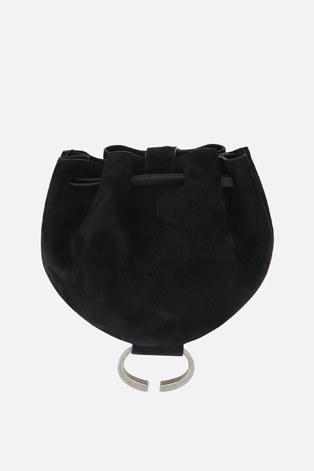 CHLOÉ borsa a spalla in suede Vendita Economica