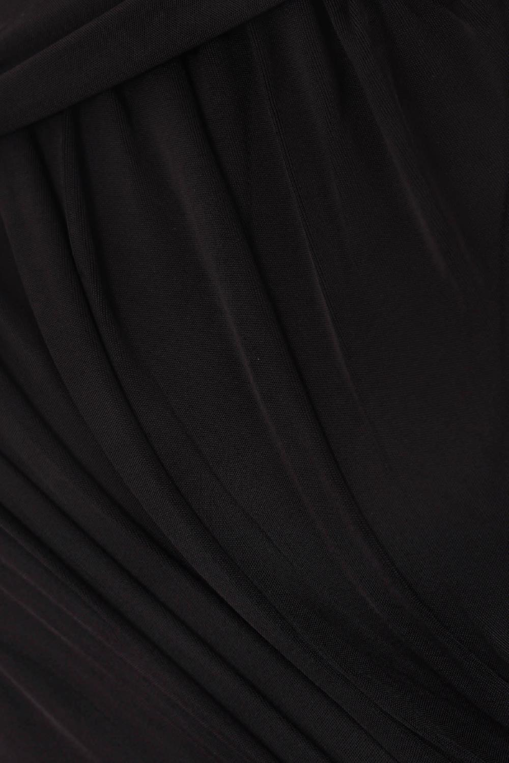 MARINE SERRE miniabito Body Shelter in viscosa stretch drappeggiata Soddisfazione Garantita