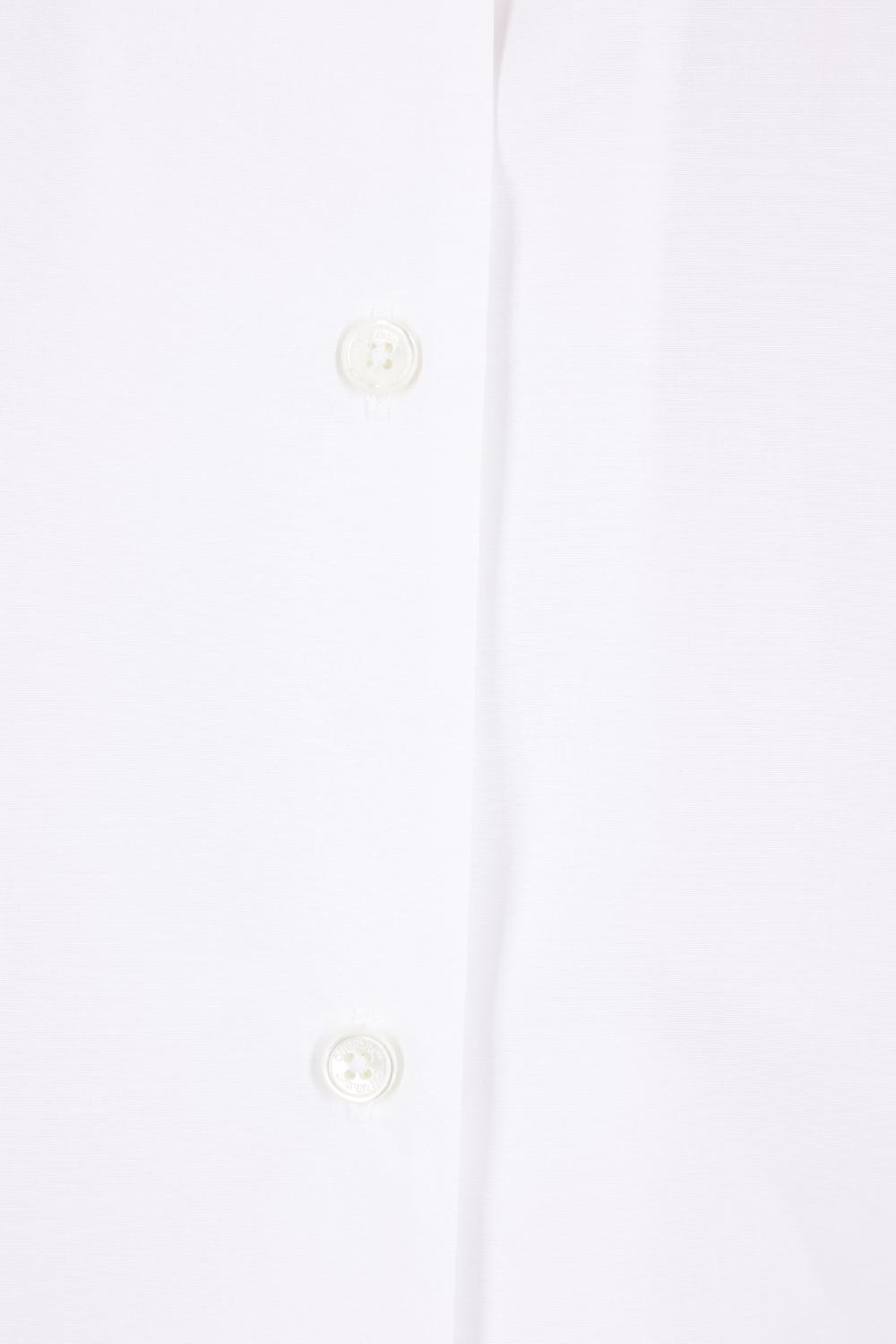 OFF WHITE camicia in popeline con cintura incrociata Consegna Veloce
