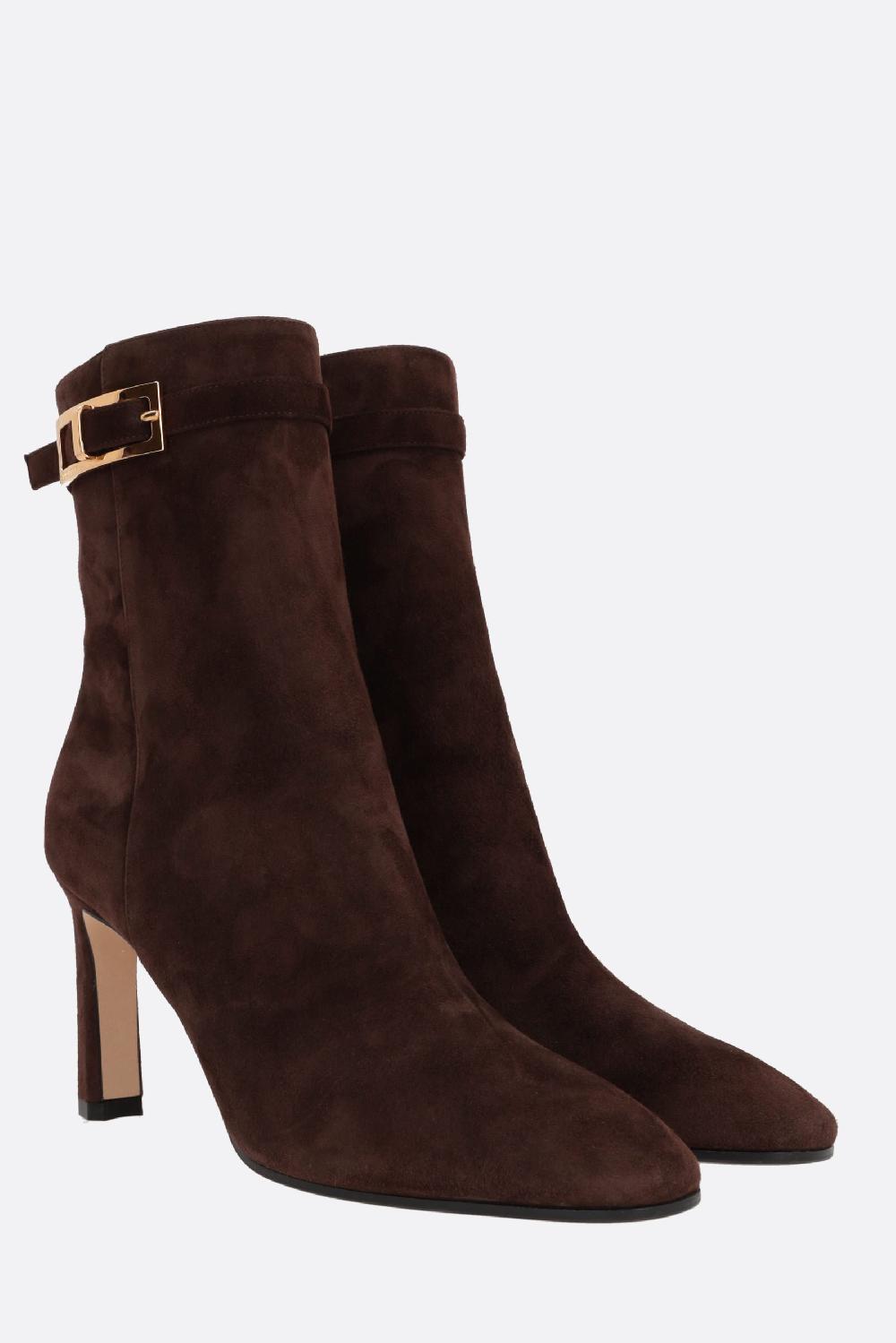 SERGIO ROSSI stivaletto Sr Nora in suede Promozione Limitata