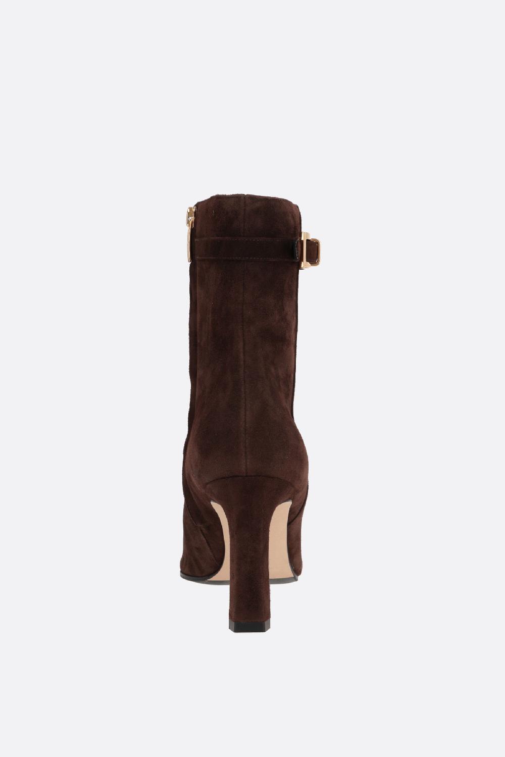 SERGIO ROSSI stivaletto Sr Nora in suede Promozione Limitata