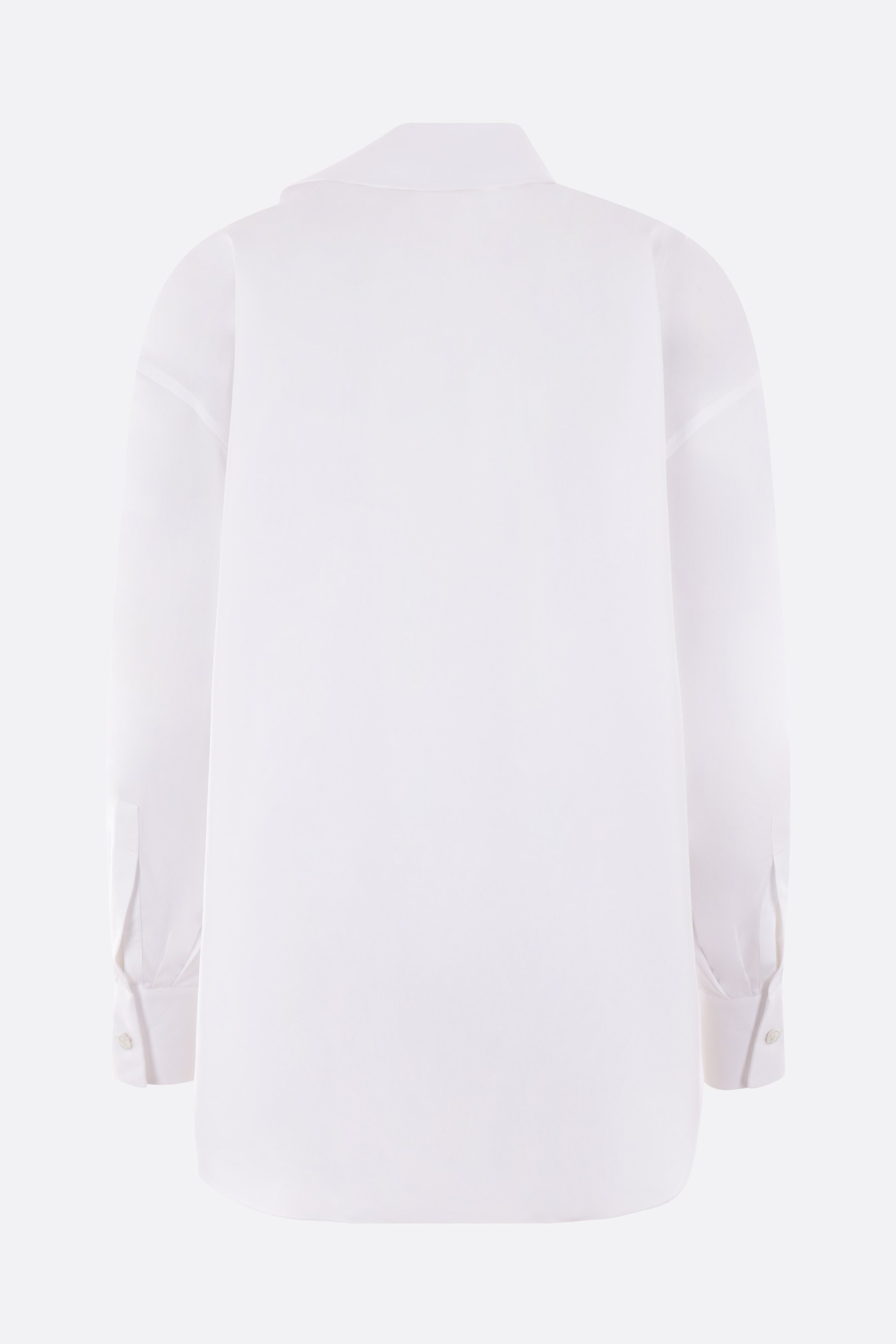 ALEXANDER McQUEEN camicia in popeline Orchid Sconto