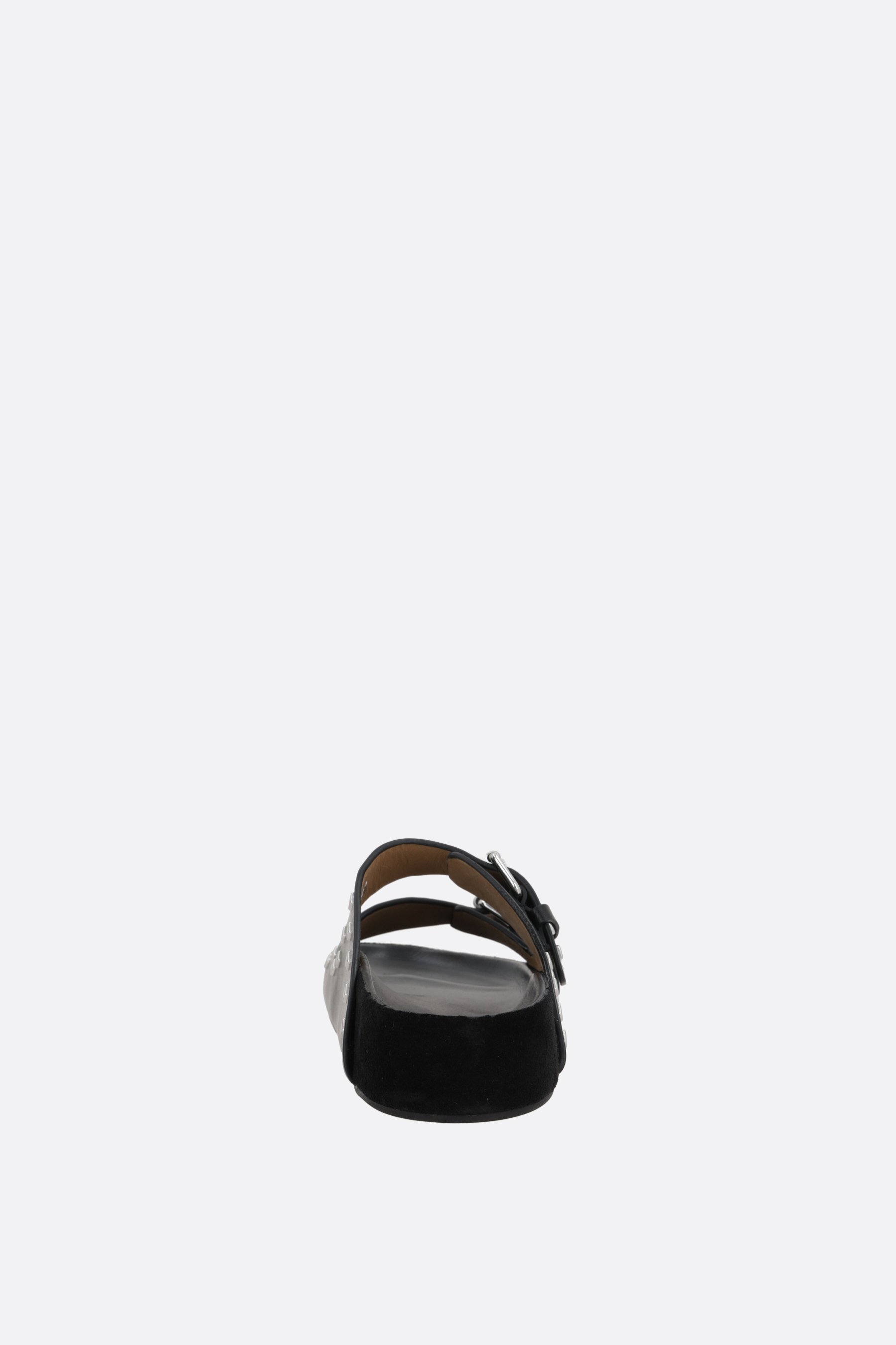 ISABEL MARANT sandalo flat Lennyo in pelle liscia Nuova