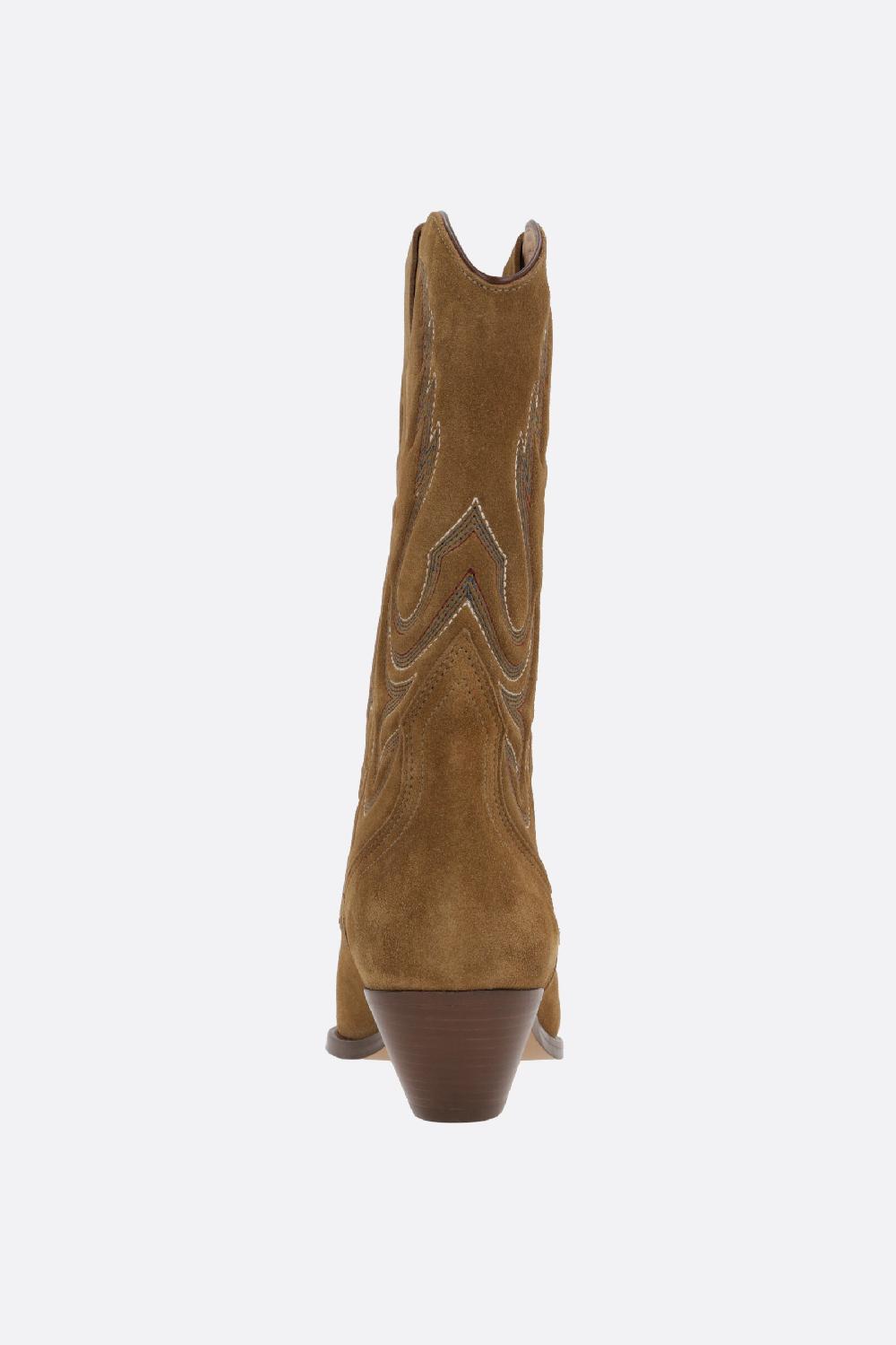ISABEL MARANT stivaletto texano Duerto in suede Italy