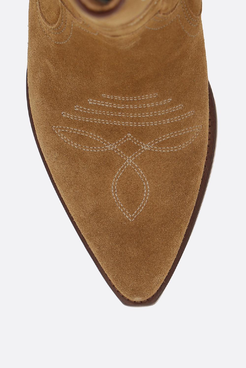 ISABEL MARANT stivaletto texano Duerto in suede Italy
