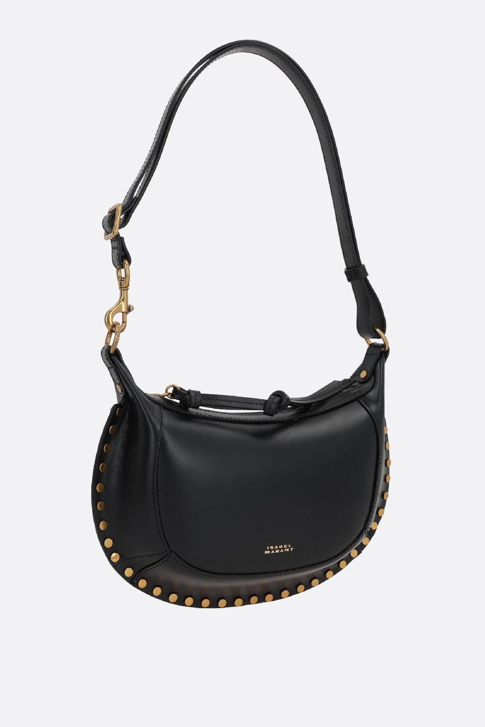 ISABEL MARANT borsa a spalla Oskan Moon in pelle liscia Spedizione Gratuita