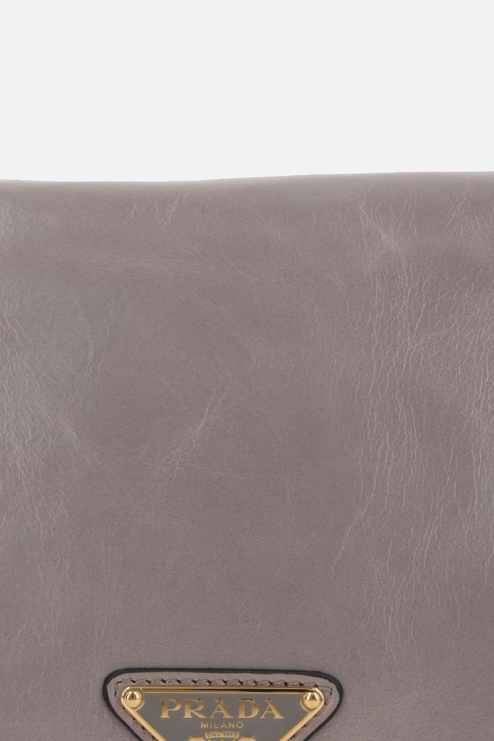 PRADA borsa a spalla in pelle Soft Lux Soddisfazione Garantita
