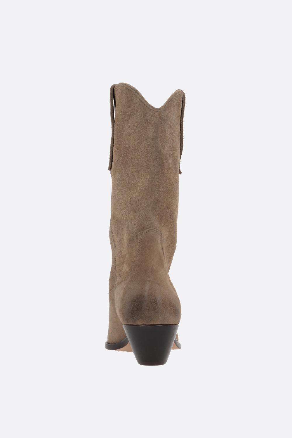ISABEL MARANT stivaletto texano Duerto in suede Qualità Garantita