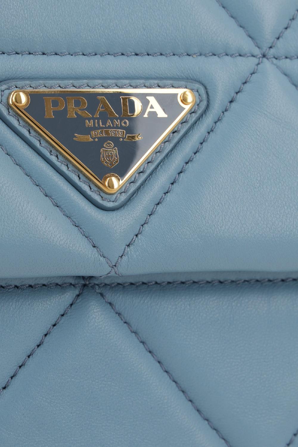 PRADA borsa a spalla in nappa matelassé Consegna Veloce