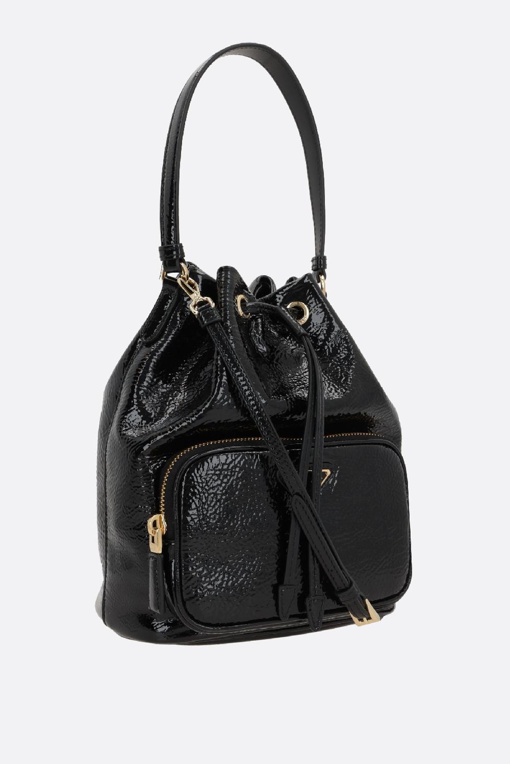 PRADA borsa a secchiello Prada Duet in naplak Shopping Online