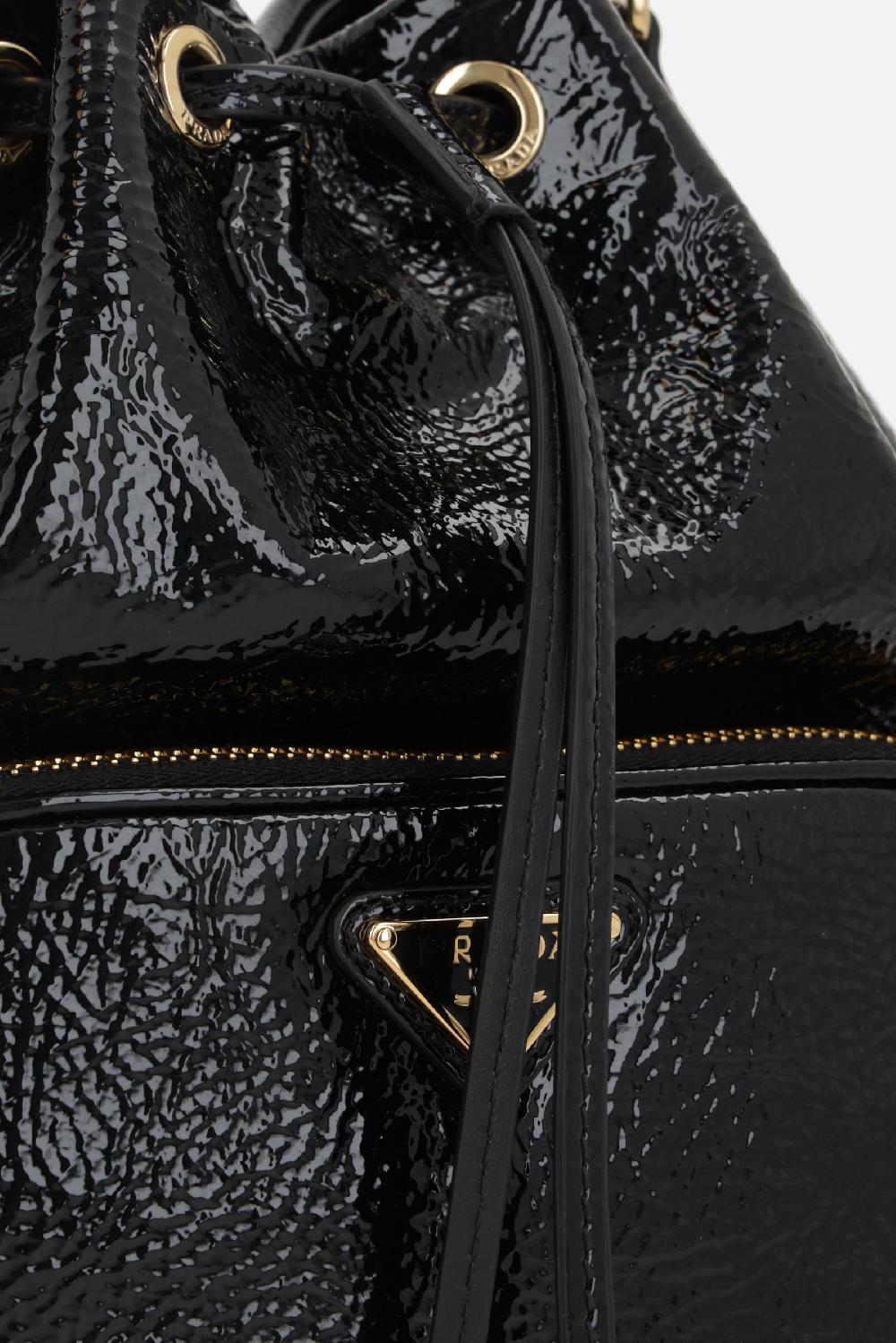 PRADA borsa a secchiello Prada Duet in naplak Shopping Online