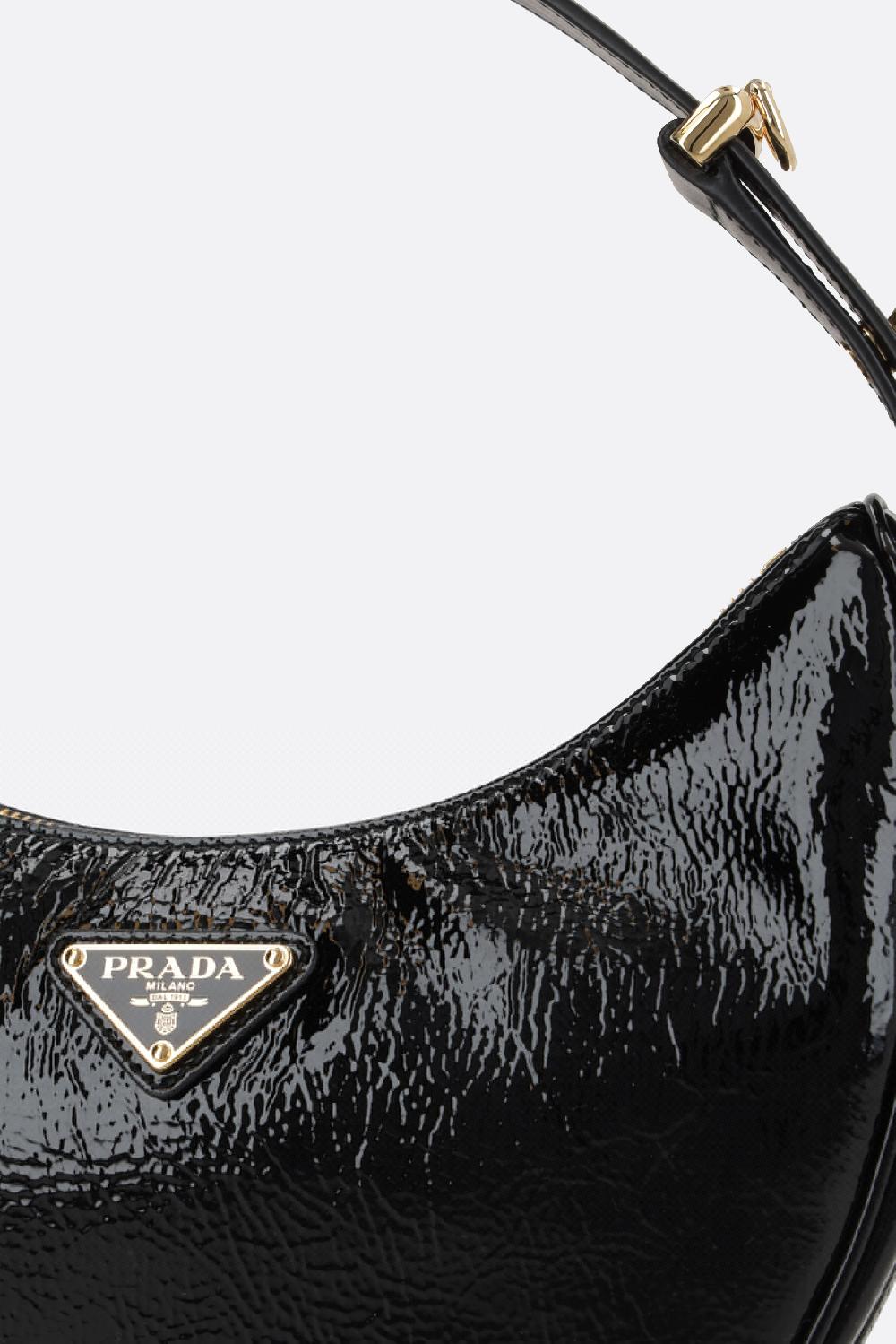 PRADA borsa a spalla Prada Arqué in naplak Sottocosto