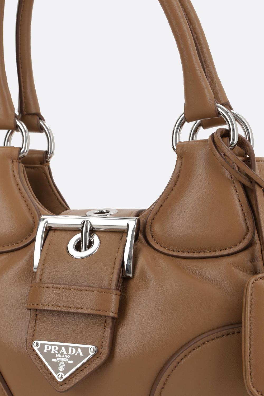 PRADA borsa a mano Prada Moon in nappa imbottita Convenienza