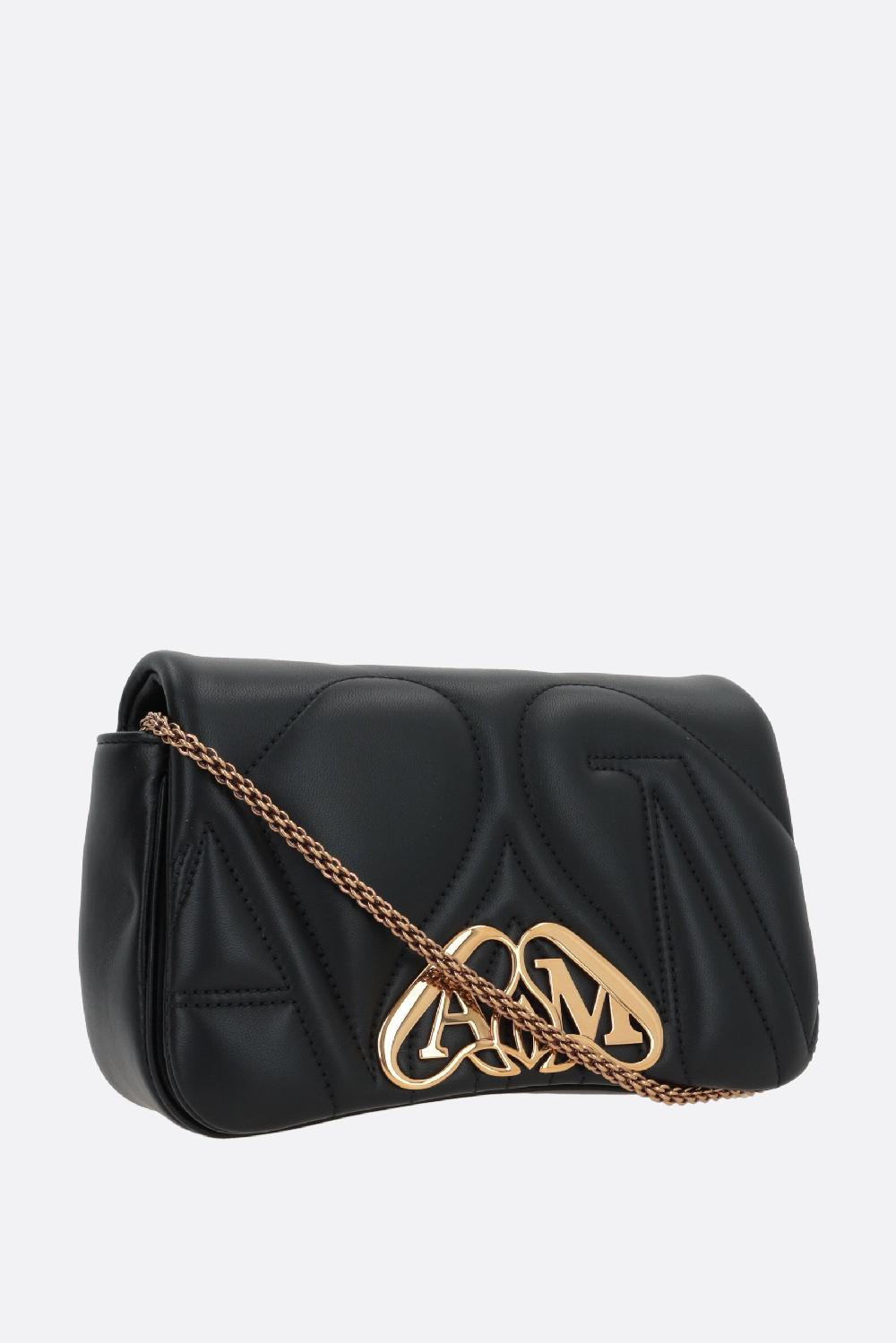 ALEXANDER McQUEEN borsa a spalla The Seal mini in nappa matelassé Novità
