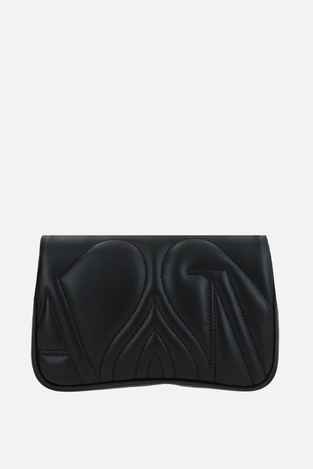 ALEXANDER McQUEEN borsa a spalla The Seal mini in nappa matelassé Novità