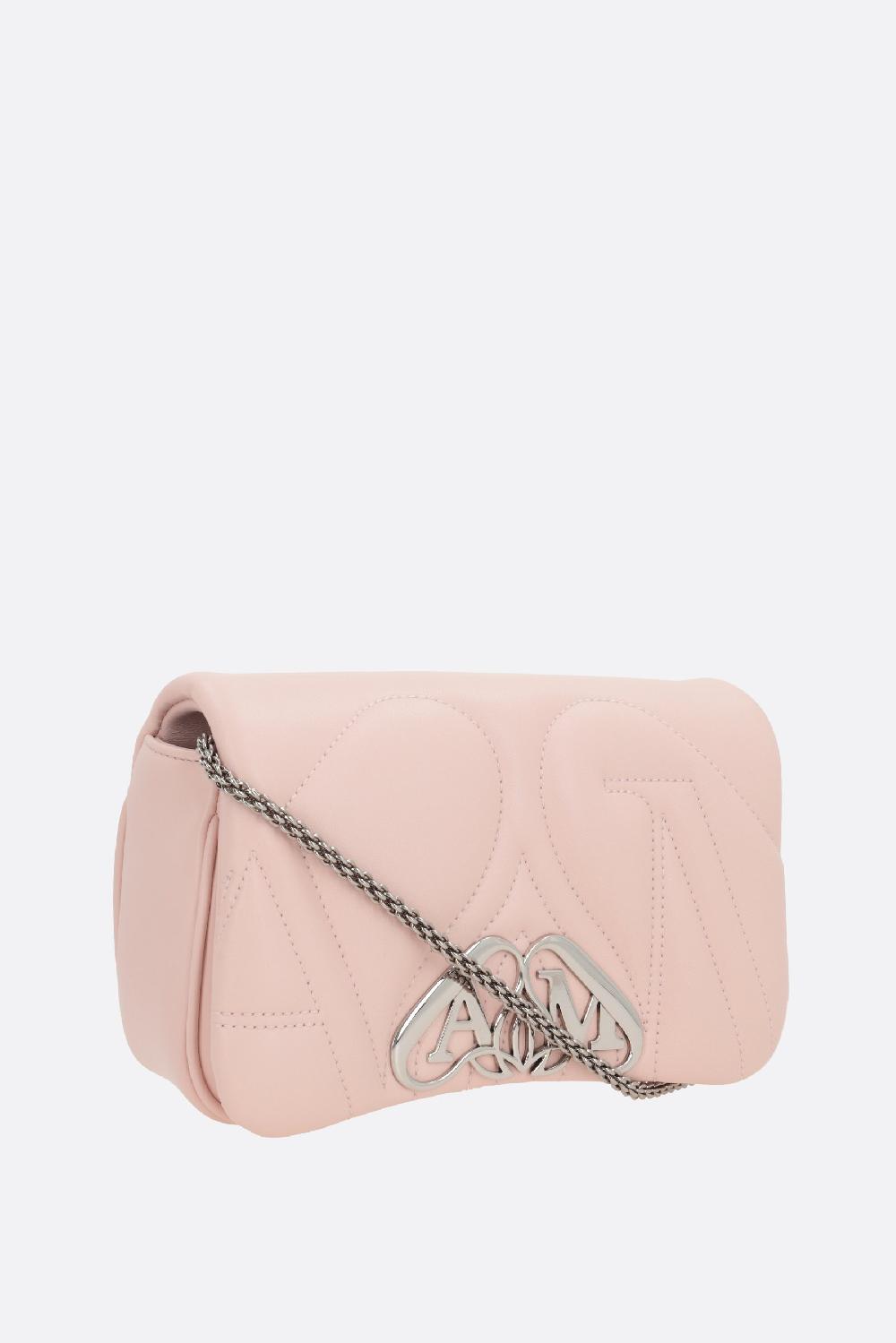 ALEXANDER McQUEEN borsa a spalla The Seal mini in nappa matelassé Presa