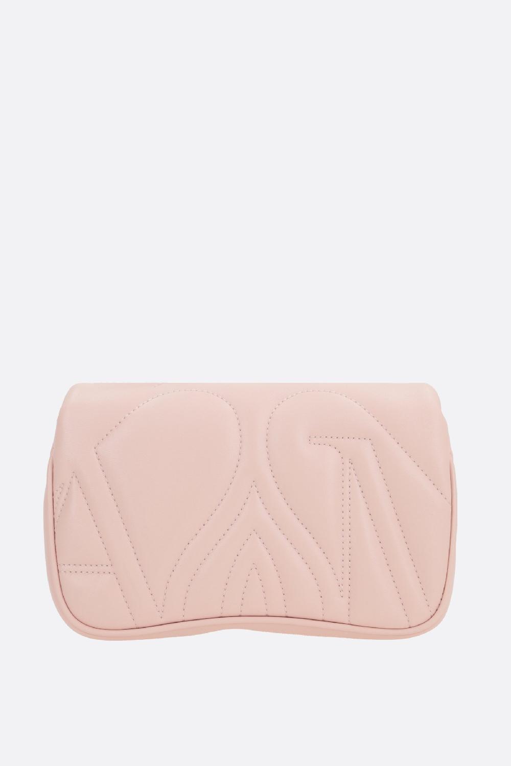 ALEXANDER McQUEEN borsa a spalla The Seal mini in nappa matelassé Presa