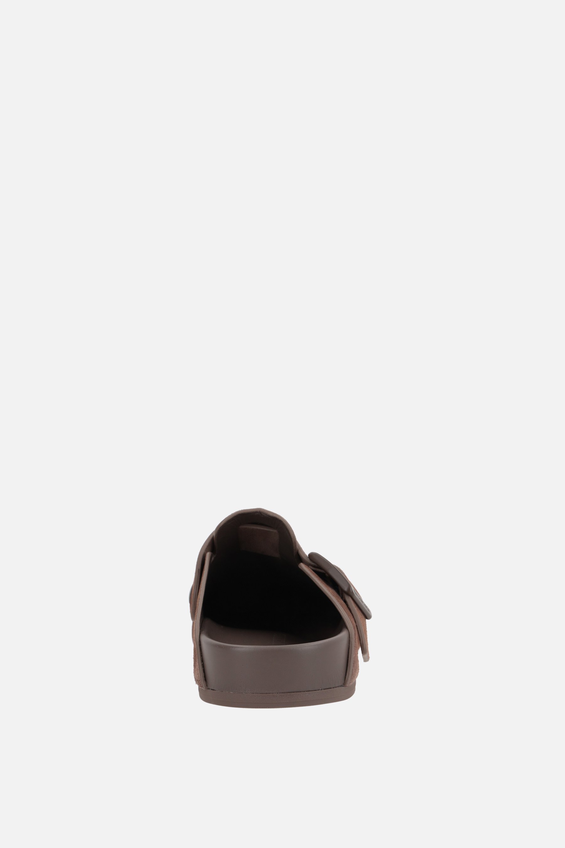 BALENCIAGA mule Sunday in suede Sconto