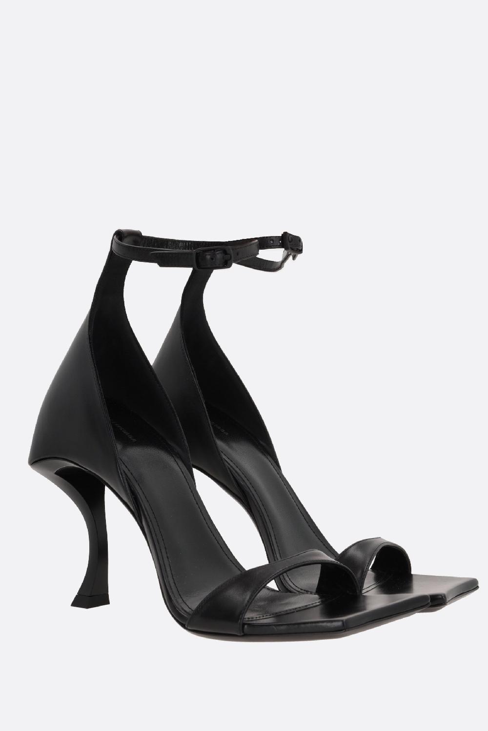 BALENCIAGA sandalo Hourglass in pelle liscia Offerta