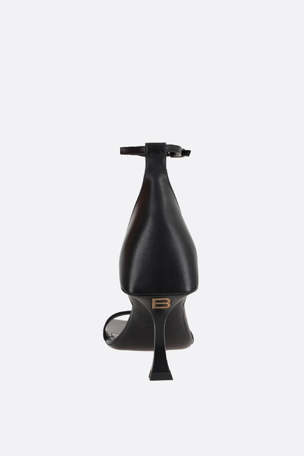 BALENCIAGA sandalo Hourglass in pelle liscia Offerta