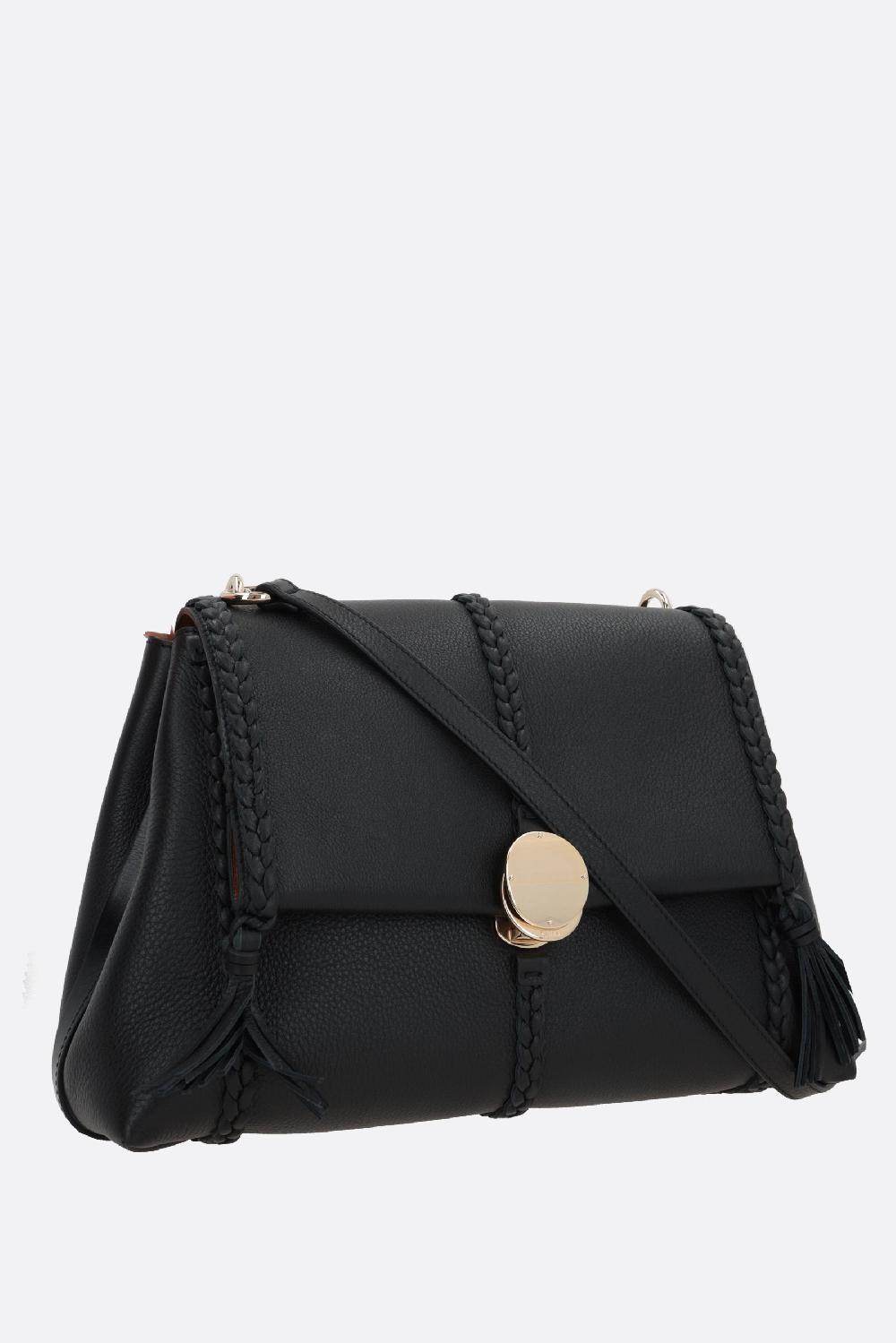 CHLOÉ borsa a spalla Penelope media in pelle martellata Economico