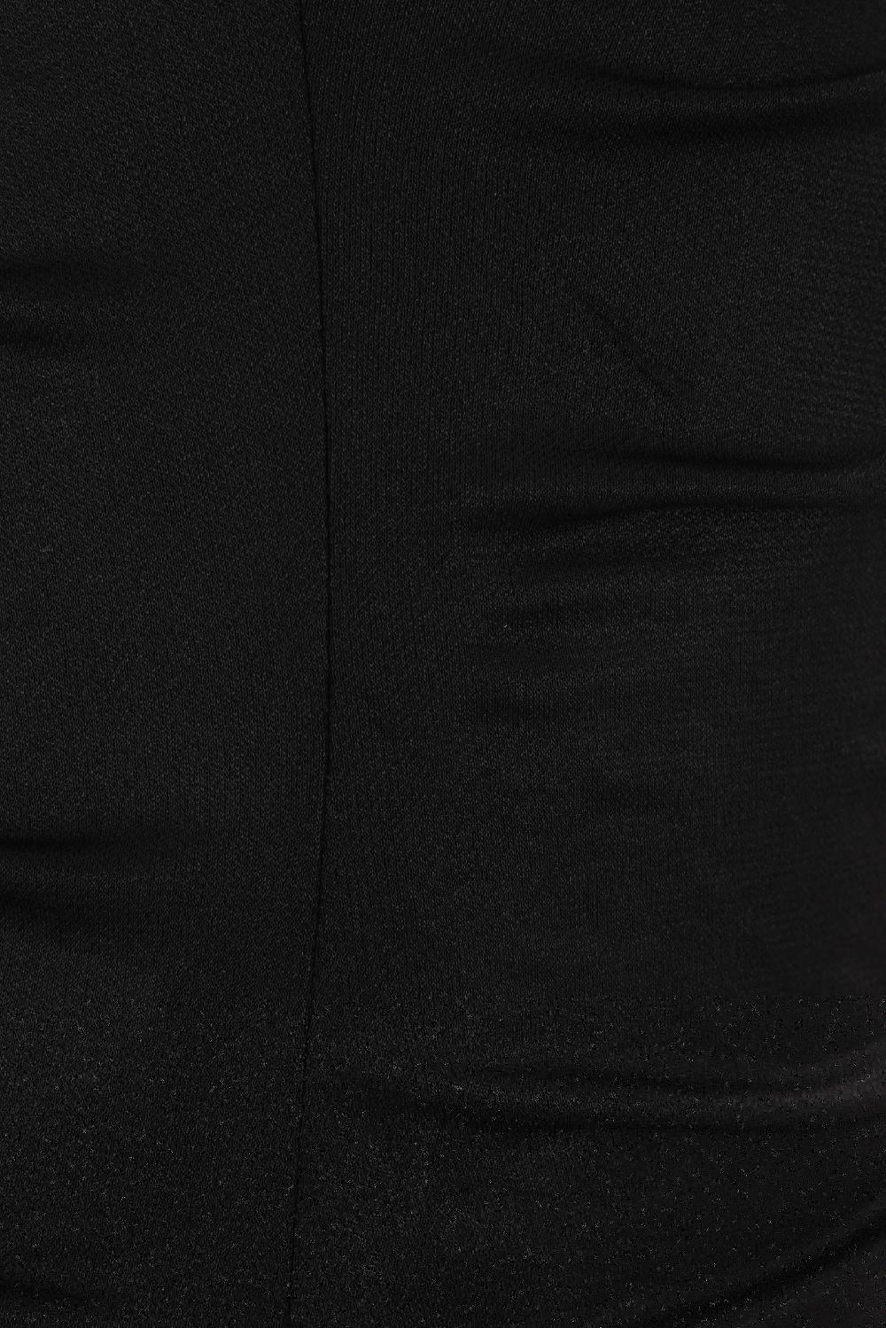 ALESSANDRA RICH abito lungo in jersey laminato e pizzo Saldi Di Fabbrica