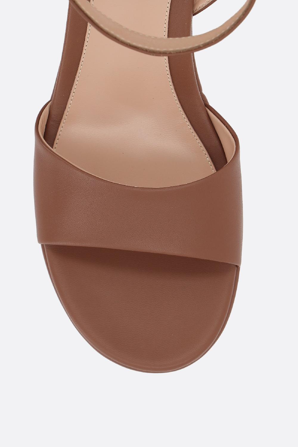 GIANVITO ROSSI sandalo platform Alma in nappa Presa