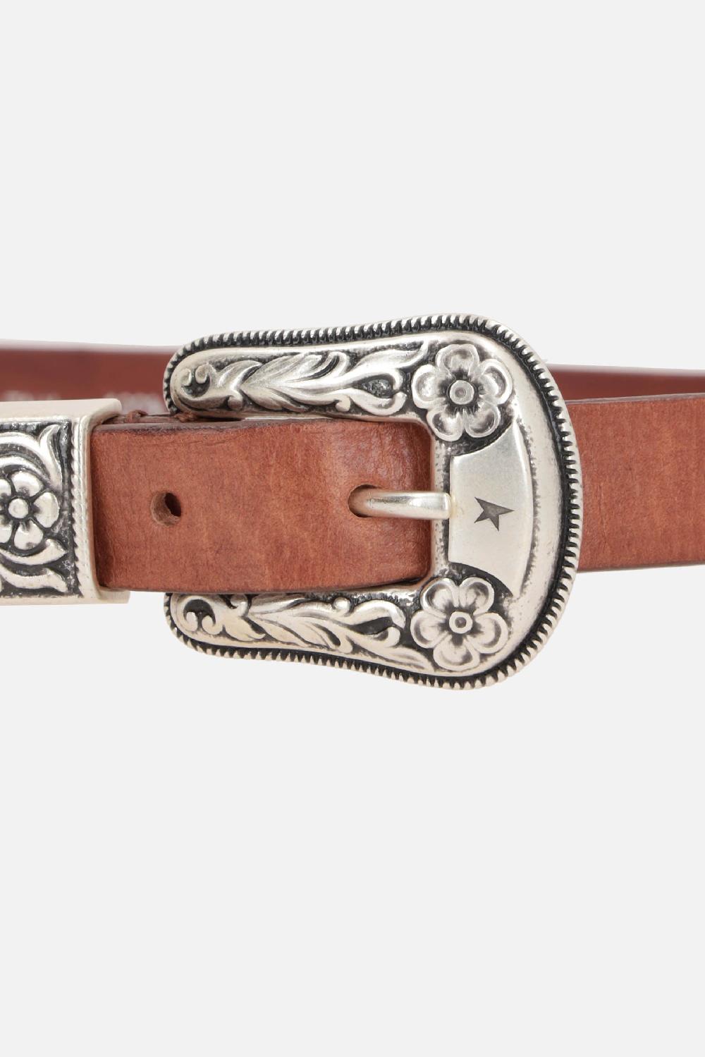 GOLDEN GOOSE DELUXE BRAND cintura Hip Lace in pelle vintage Negozi Online