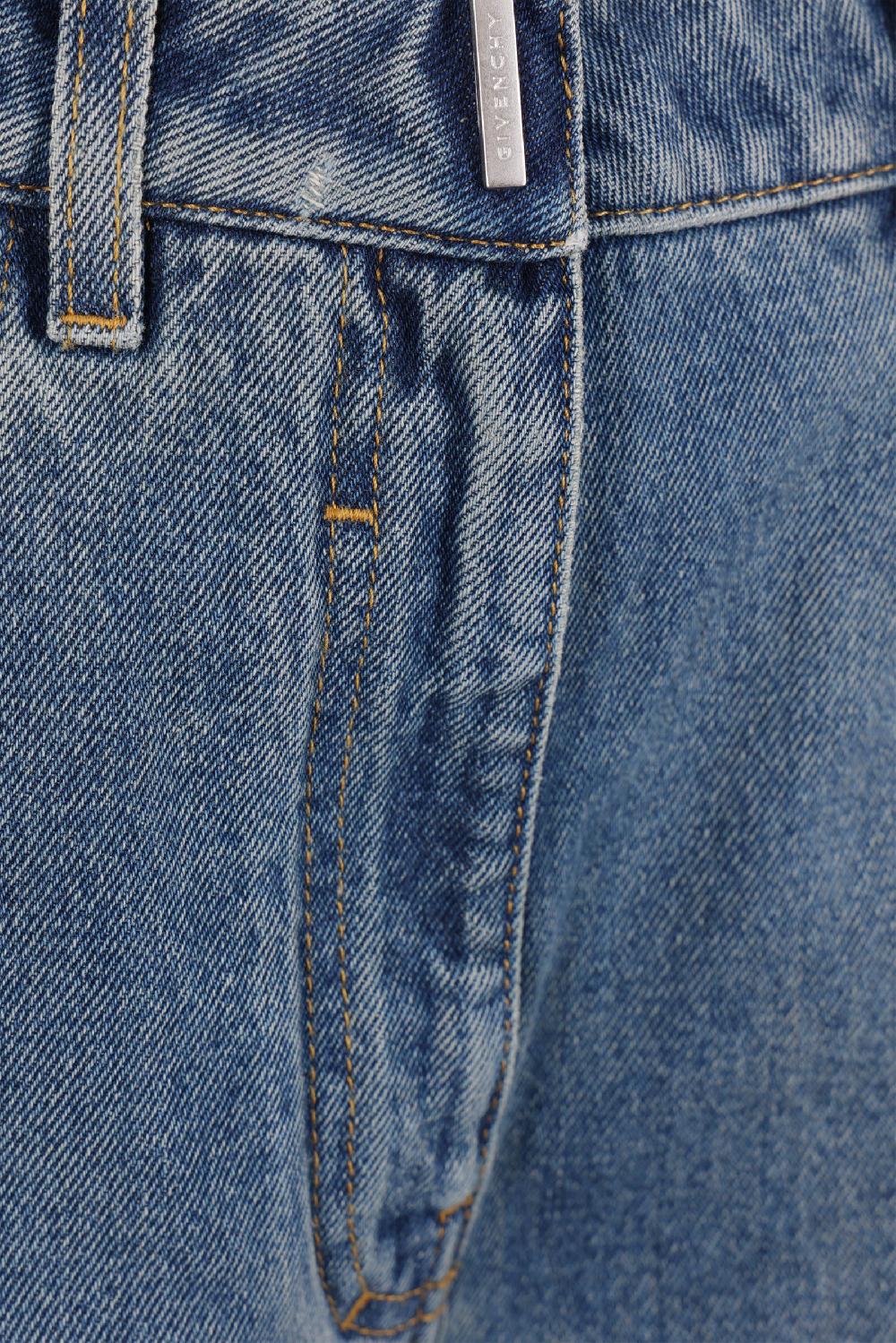 GIVENCHY jeans a gamba larga in denim Shopping Online