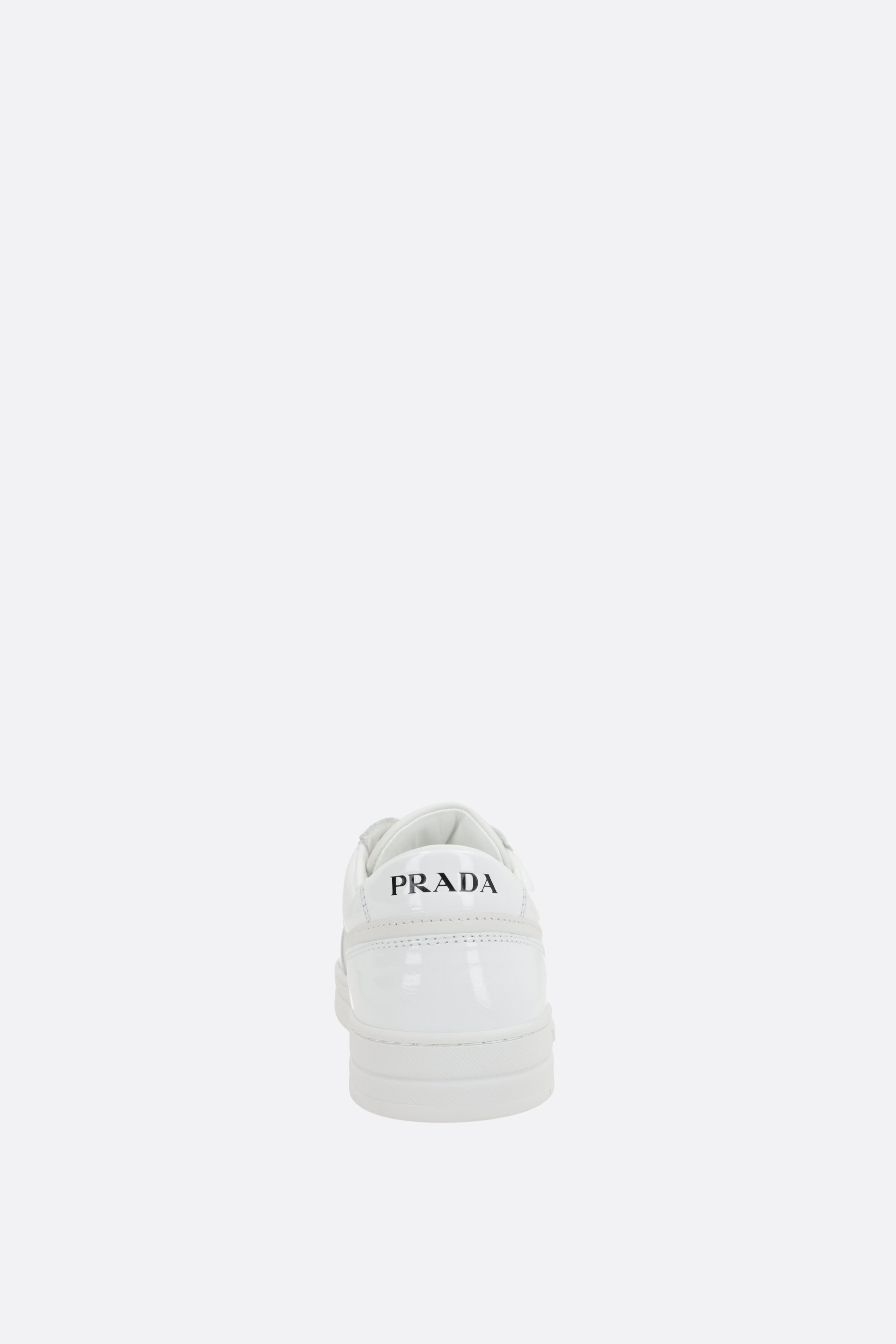 PRADA sneaker Downtown in pelle liscia e naplak Prezzo Ridotto