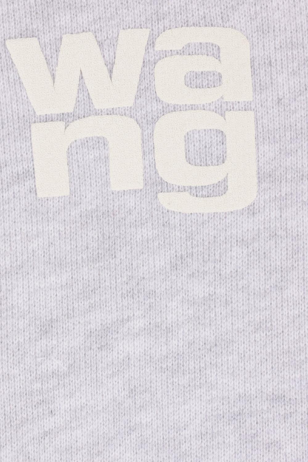 ALEXANDER WANG felpa Essential in jersey Sottocosto