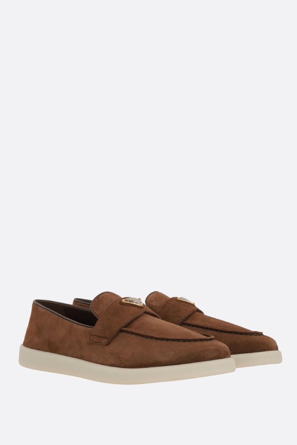 PRADA mocassino in suede Novità