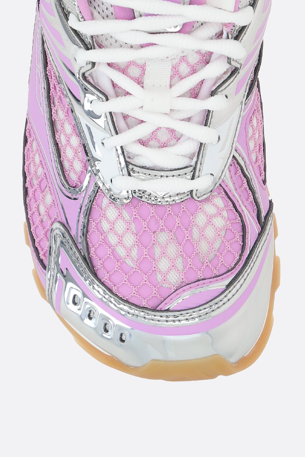 BOTTEGA VENETA sneaker Orbit in mesh e ecopelle laminata Outlet